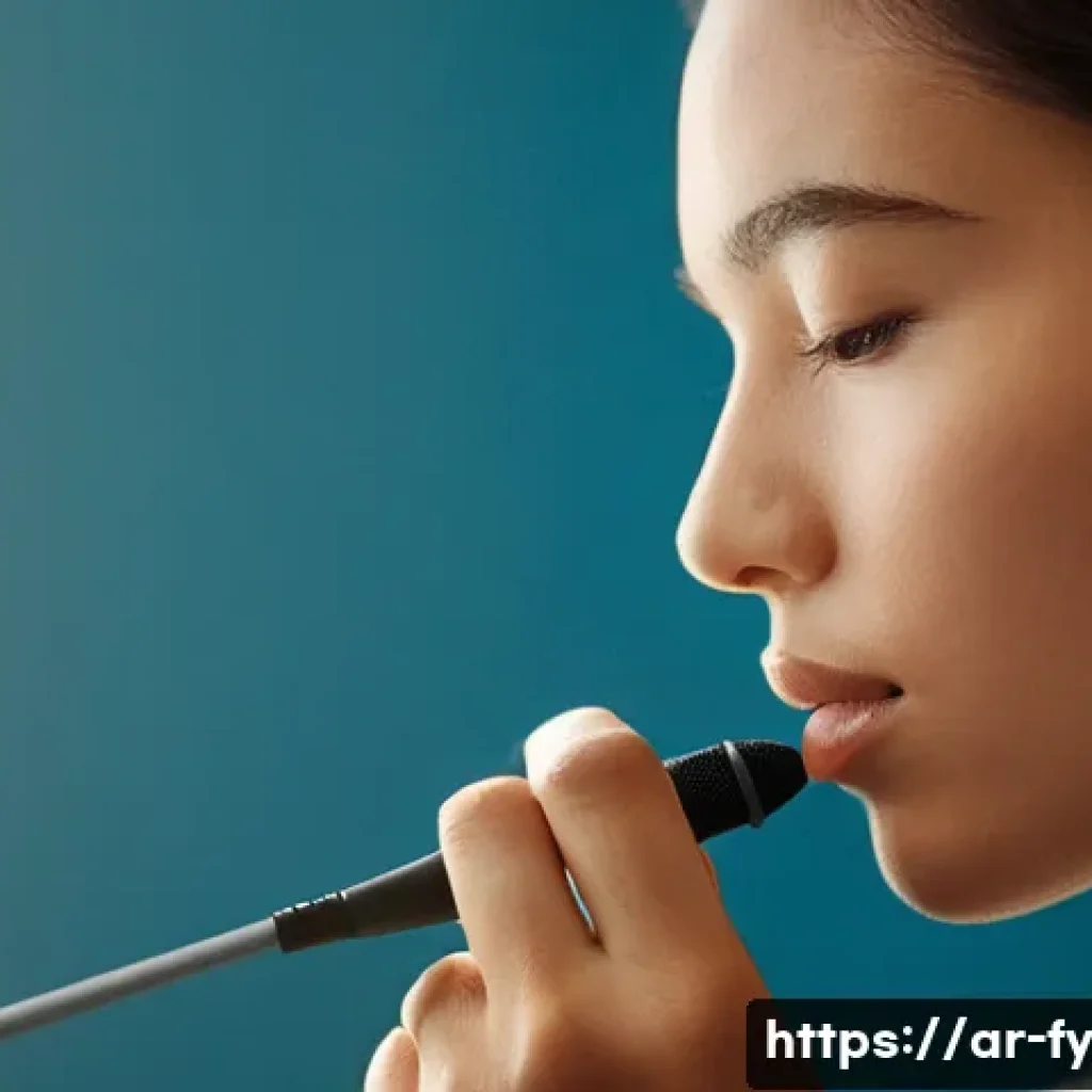 ASMR의 뇌 활동 변화 연구 - **Prompt 1: Gentle Whispers and Soft Brushing for Relaxation**
    A close-up, softly lit shot focus...